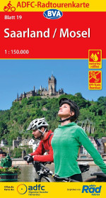 ADFC Radtourenkarte Aaarland Mosel 2020